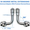 Valve Stem Extenders,45 Degree 90 Degree 135 Degree Schrader Tire