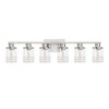 YYT 6-Light Bathroom Vanity Light Brushed Nicekl 6 Light Vanity