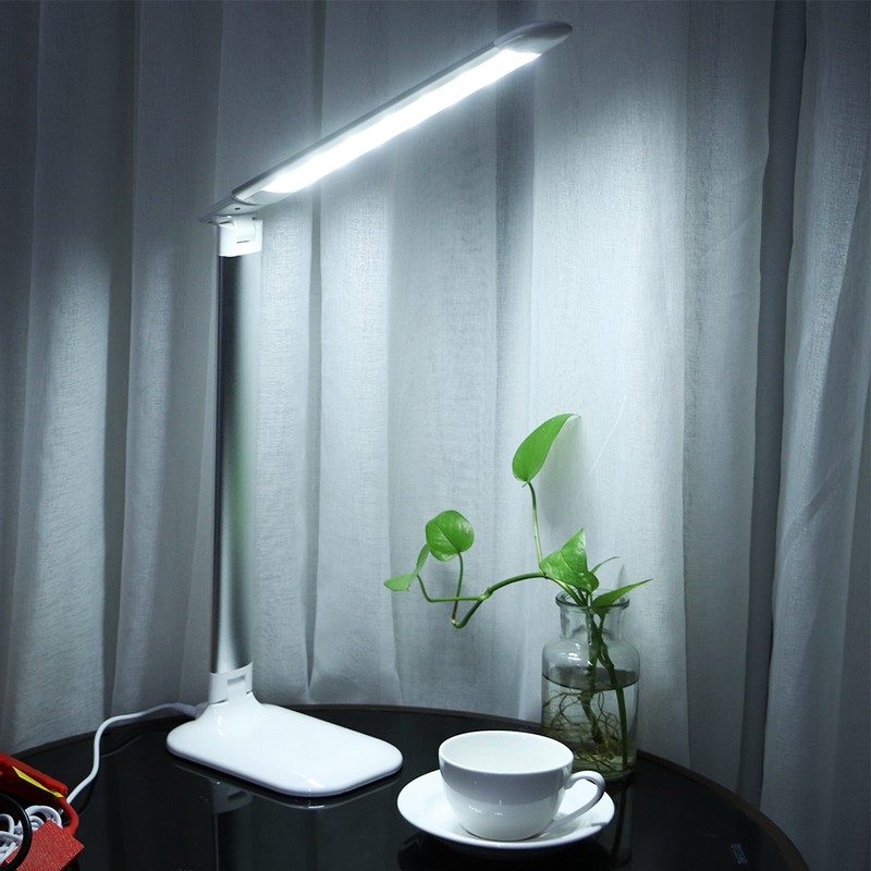 Dimmable LED Table Lamp Foldable Touch LED Desk Lamp for