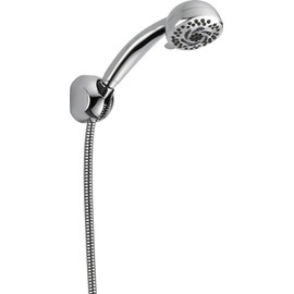 DELTA FAUCET 55436-PK Premium 5-Setting Fixed Wall Mount Hand Shower, Chrome