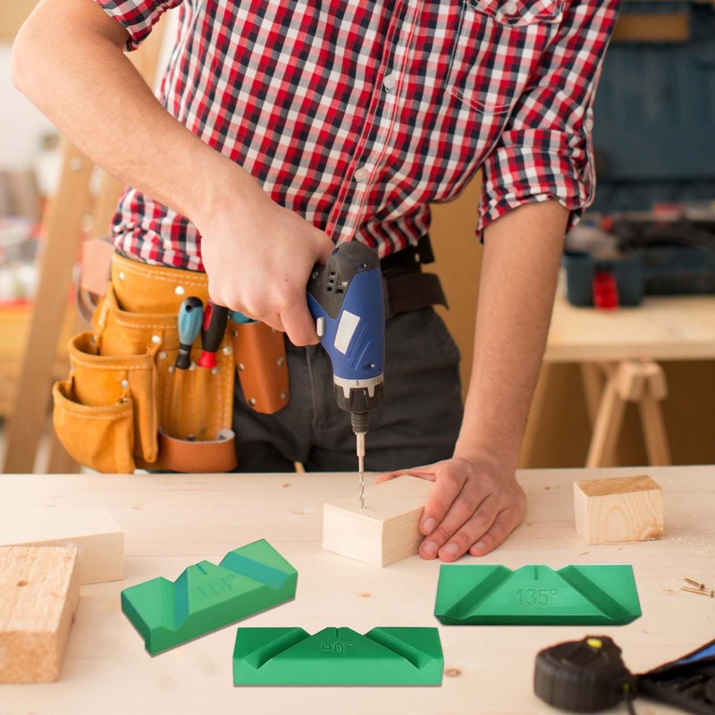 3 Sets Drill Bit Sharpener Guide Jig, 3D Printed Tool