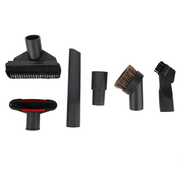 6 piezas de accesorios de vacío Kit de limpieza Juego de boquillas de cepillado Herramienta de limpieza de reemplazo universal