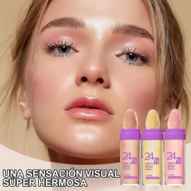 Iluminador Polvo De Hadas Belleza Rostro Cuerpo Maquillaje F Tono del maquillaje Rosa / Dorado / Bronce