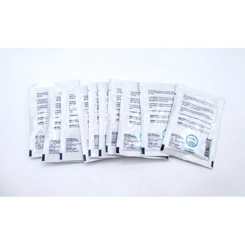 M-61 Powerful Skincare Lot/10 M-61 Powerful Skincare Perfect Cleansing Cloths