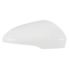 X AUTOHAUX Car Rear View Right Passenger Side Mirror Cover Cap Replacement White for Ford Fusion 2013-2019 Fits W/Turn Signal Models Mirror Guard Covers Exterior Decoration Trims