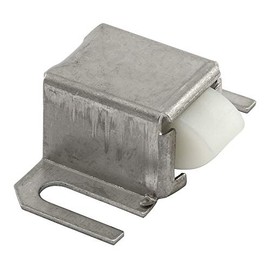 Prime-Line MP6014 Shower Door Catch, Nylon Tip, Stainless Steel (2 Pack)