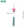 M METERXITY 1-Pack Japanese Wind Chime, Metal Temple Bell Vintage