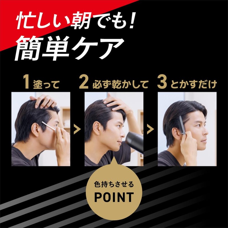 Success Black Point Color 14ml Natural Black Partial Dye White