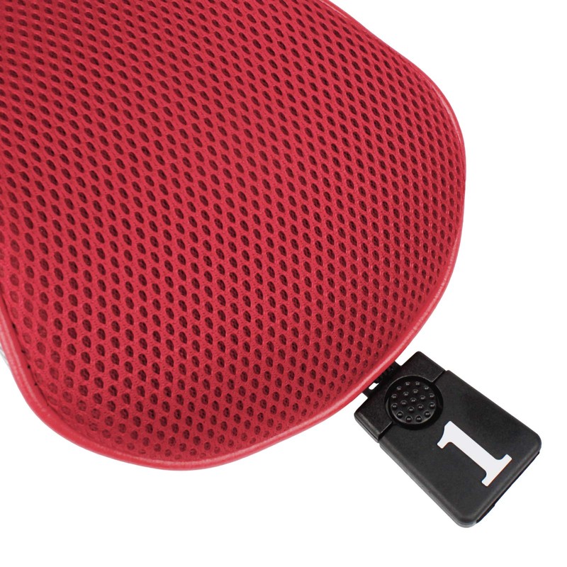 Andux Golf 460cc Drivers Club Head Covers Short Neck Red