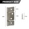 Screw Man Three Leaf Non-Mortised Hinge for Mobile Home &