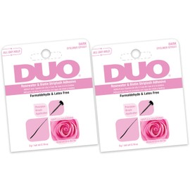 DUO® Rosewater & Biotin Striplash Adhesive - Dark 5 g/net wt 0.18 oz, 2-Pack