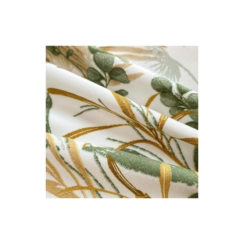 Mateju Floral print Pillowcases, Soft Breathable Fade Resistant Microfibre Pillowcases