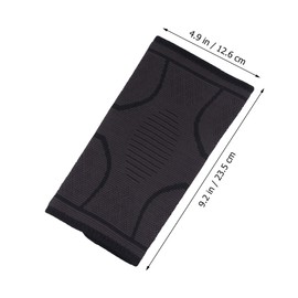 Healeved Sports Elastic Elbow Sleeve Compression Arm Brace Comfortable Elbow Pads for Black m