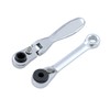 TOPWAY Mini Ratchet Wrench Set 2PCs 1/4 Inch Drive Lockable