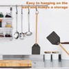 Heavy Duty Leather Fly Swatter, Long Handle Fly Swatter with