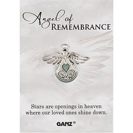 Ganz Pin - Angel of Remembrance "Stars Are Openings In Heaven Where Our Loved Ones Shines Down."