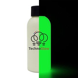 Glow in The Dark Paint, Green Ultra Glow - Multiple Colors - 2 fl oz