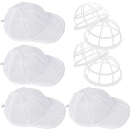 Roczential Hat Laundry Bag, Cap Washer, Prevents Deformation, Hat Storage, Laundry Network, Baseball Cap, Maintains Shape, Washes Hat, Machine Washable