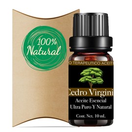 Alluem Aceite Esencial de Cedro Virginia 100% Natural Y Puro Aromaterapia