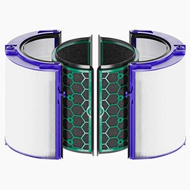 Future Way HEPA Filter Replacement Compatible with Dyson Air Purifier TP04, HP04 & DP04 Dyson Pure Cool Filter, 3-in-1 True HEPA Fan Filter with Activated Carbon Filterï¼ 1 Pack