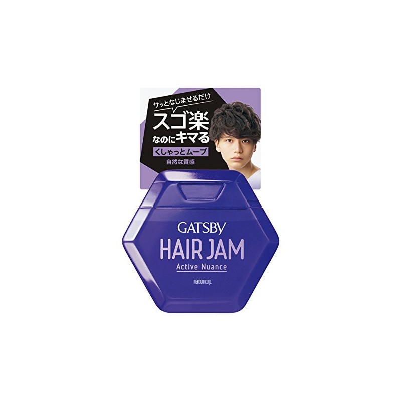 Gatsby Hair Jam Active Nuance, 4.3 fl oz (110 ml)