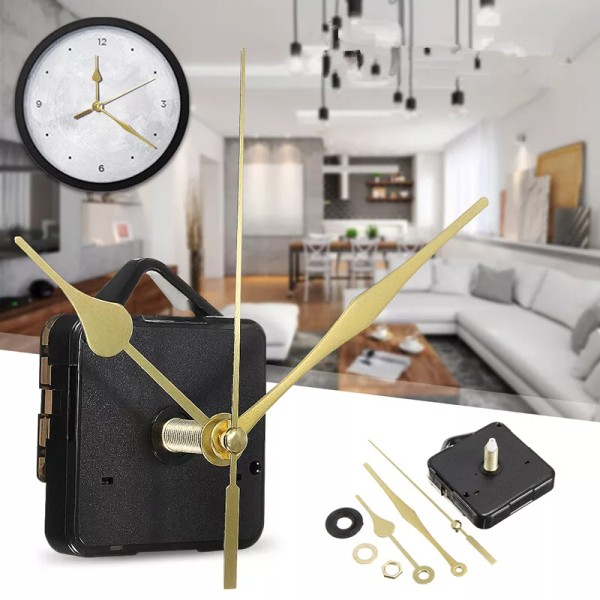 BSHAPPLUS DIY Clock Parts Movement Quartz Mechanism Wall Replacement Repair