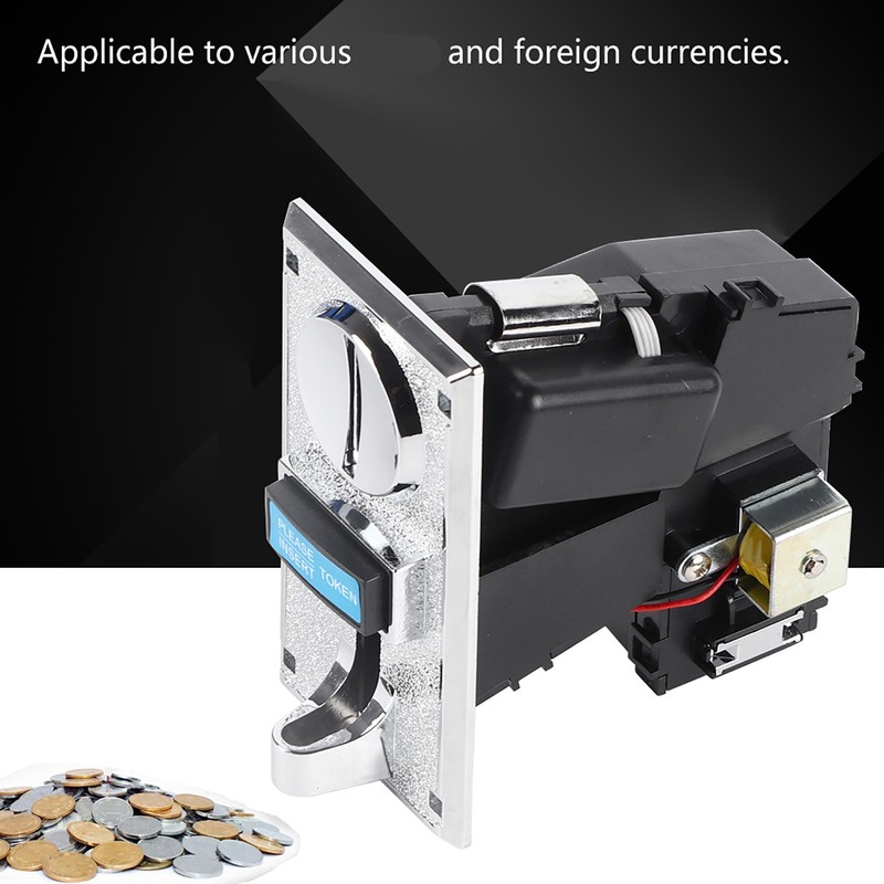 Multi Coin Acceptor Selector Slot for Game Mechanism Vending Machine