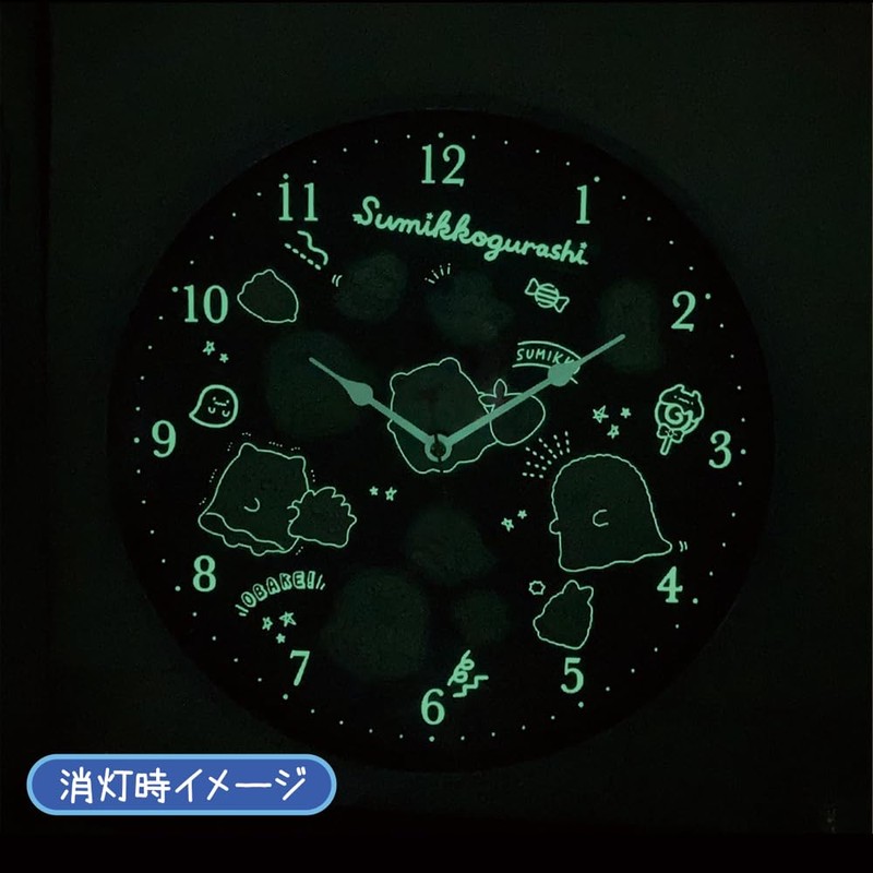 Tees Factory SG-5520453PU Sumikko Gurashi Glow in the Dark Wall
