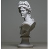 greekartshop Generic Apollo God of Music & Light Alabaster Bust