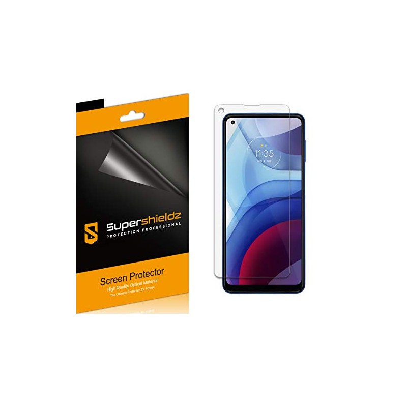 (6 Pack) Supershieldz Designed for Motorola Moto G Power (2021)