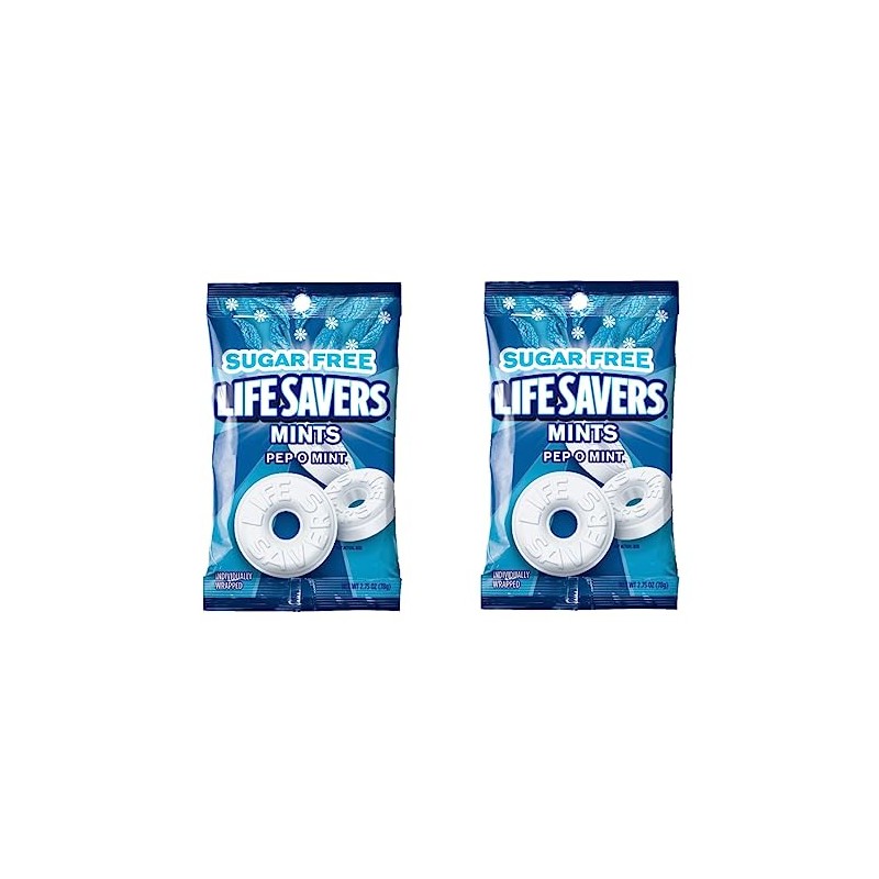 Life Savers Sugar Free Hard Candy Breath Mints With Refreshing