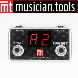 Musician.Tools Boss Katana MK1, MK2 & Artist footswitch Preset Display and a 9Vdc Power Supply