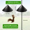24 Inch Metal Squirrel Baffle, Metal Squirrel Baffle for Bird