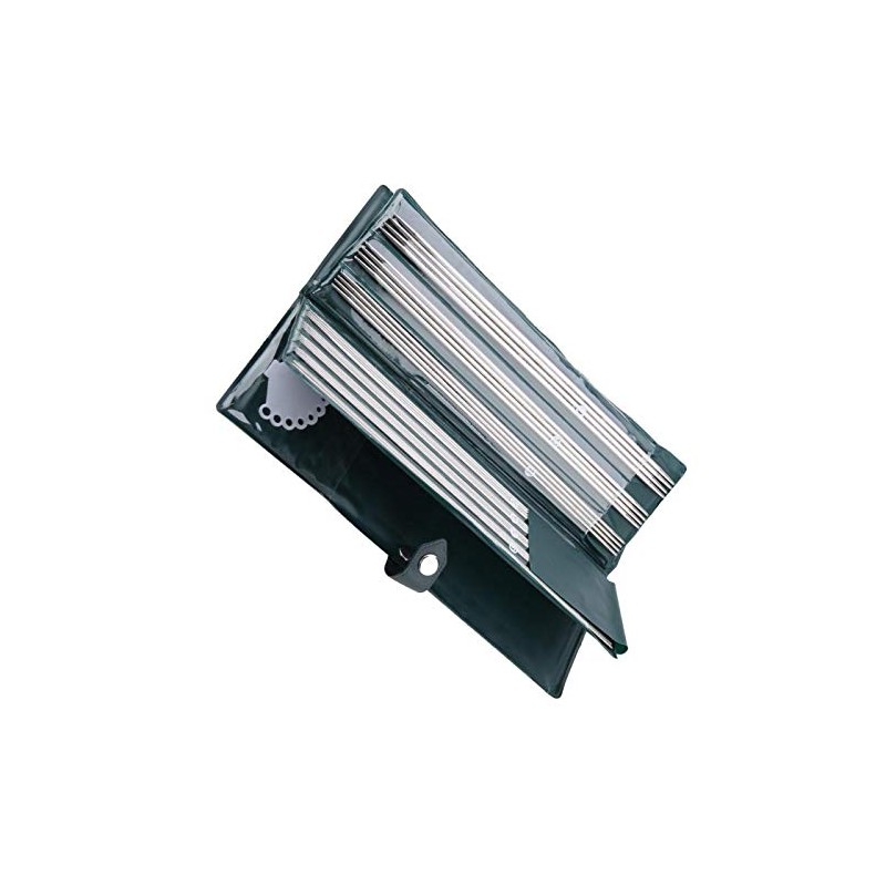Garosa 44pcs Agujas de Tejer de Doble Punta Suéter Agujas