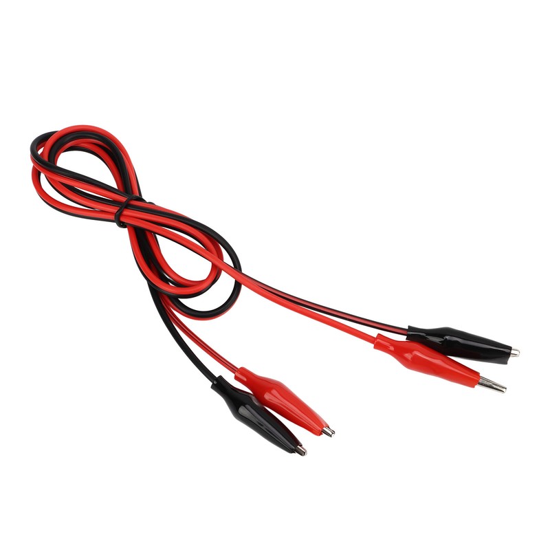 10Pcs Electrical Alligator Clip Dual Ended Alligator Clamps Test Leads