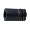 Bahco K7401M-19 六角ソケット ブラック 3/8インチ/19mm BHK7401M-19