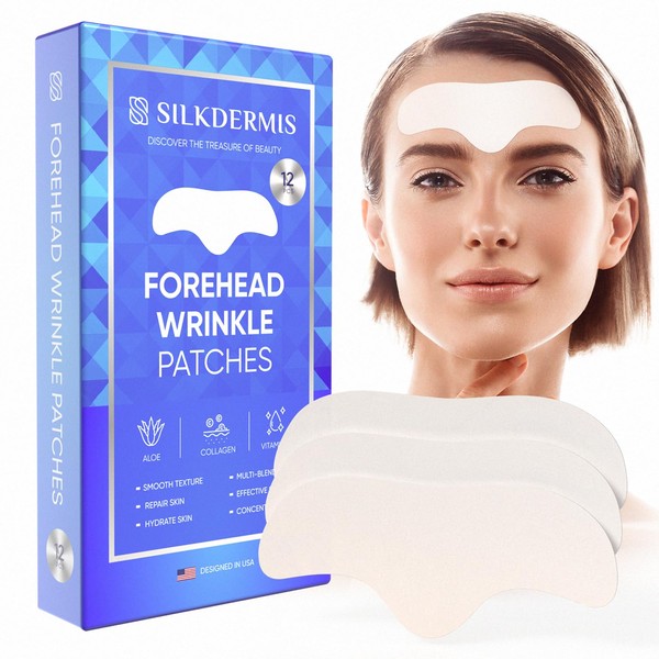 SILKDERMIS Forehead Wrinkle Patches: Anti Wrinkle Patches-Repair Winkle Remover and