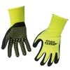 Midwest Gloves & Gear 94HVG-SM MAX Grip Glove, HI VIS