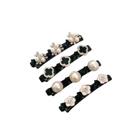 Braided Hair Clips for Woman, Sparkling Crystal Stone Braided Hair Clips Accessories Decorative Hair Pins for Styling Barrettes for Women Birthday Anniversary Christmas Gifts