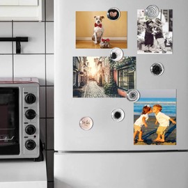 Cosylove Cute Crystal Glass Fridge Magnets for Office Cupboards, Whiteboards, Photos, Beautiful Decorative Magnets for Your Home