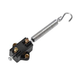 KIMISS Brake Light Switch, Universal Quality 12 V Brake Light Switch, Normally Open, Pull for Manufacture, black