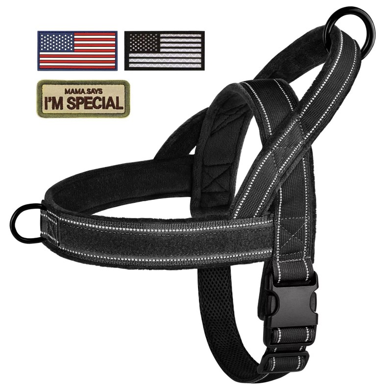 Forestpaw No Pull Dog Harness with Large Handle,Slip on Reflective