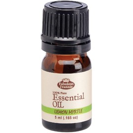 Fabulous Frannie Lemon Myrtle Essential Oil 5ml,100% All Natural Pure, Undiluted Essential Oil