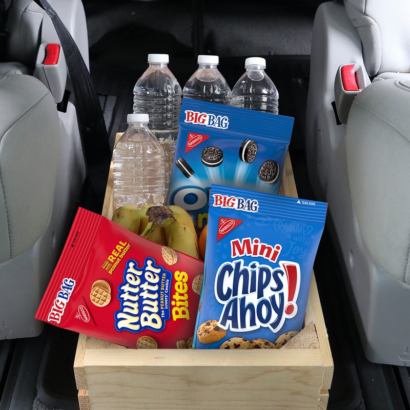 OREO Mini Cookies, CHIPS AHOY! Mini Cookies, Nutter Butter Bites
