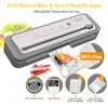 MegaWise Powerful but Compact Vacuum Sealer Machine (Silver)