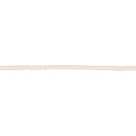 Rope and Cord White Twisted 100% Natural Cotton Rope – Lengths from 10’-600’ – 3/8"