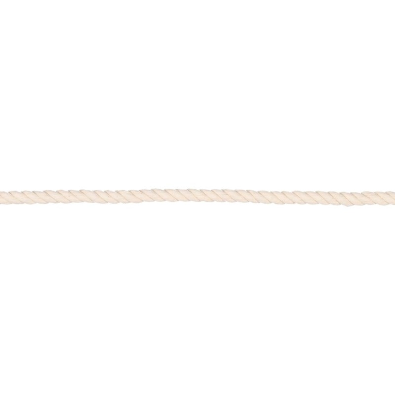 Rope and Cord White Twisted 100% Natural Cotton Rope –