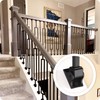 24P Wrought Iron Baluster Shoes Swivel Shoes Come with Screws