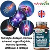 Pure Marine Collagen Capsules - 1250mg High Strength Collagen Supplement