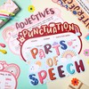 Pasimy 12 Pieces Parts of Speech Posters Boho English Grammar